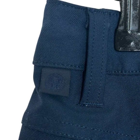 Lululemon Size 32 ABC Slim-Fit 5 Pocket Pant 32" L Warpstreme Iron Blue Navy - Picture 8 of 10